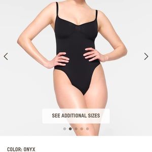 Skims sculpting thing bodysuit - onyx S/M